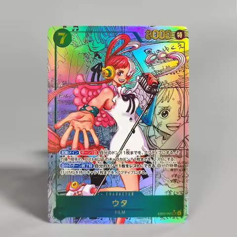 DIY One Piece Card Game Manga Uta EB-03 Collection Japanese TCG Anime Cards
