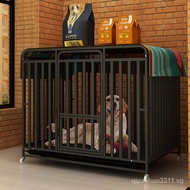 Dog Cage Large Dog Medium-Sized Dog Dog Cage with Toilet Separation Household Indoor and Outdoor Golden Retriever Labrador Pet Cage