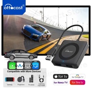 Ottocast Car TV Mate Pro Max Wireless CarPlay Android Auto Adapter for Fire Google TV Stick Converte