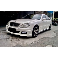 Mercedes Benz w220 Sclass Wald black bison V2 bodykit body kit front side rear bumper fender skirt l