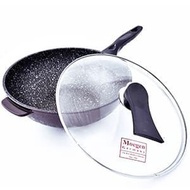 Germany Wok Pan Non-Sticky Teflon And Marble Ceramic Frying Pan 30Cm
