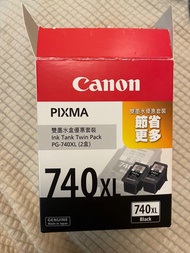 Canon 740XL black 黑色打印機墨水