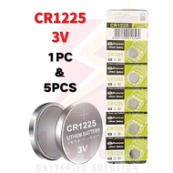 Lithium Battery CR1225 Electronic Coin Cell Button Batteries 3V LM1225 BR1225 KCR1225 CR 1225 Watch 