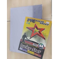 PVC RIGID SHEET A4 & A3 / 100 SHEET PER PACK