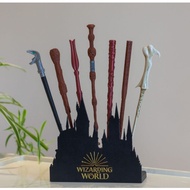 🔥KL READY STOCK🔥7 HARRY Wand Holder HOGWARTS Harry Themed Wand Holder - Can Hold 7 Wands