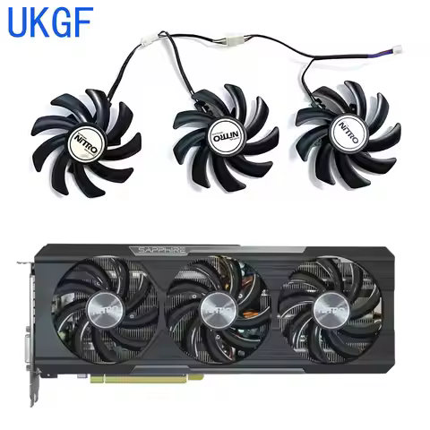 Brand new FDC10U12S9-C FDC10H12S9-C 4 PIN GPU fan for Sapphire R9-290X R9 390 8G NITRO R9 390X 8G D5