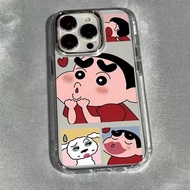 Ai Mu Shin-Chan Suitable for POCO F7U F7Pro X7Pro X6 X4Pro X4GT F6Pro F5Pro Phone Case Transparent P