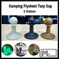 Camping Lightning Cap Pole Cap Outdoor Luminous Glow In The Dark Anti Thunder Protection Cover Light