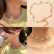 Women's Necklace Flower Daisy