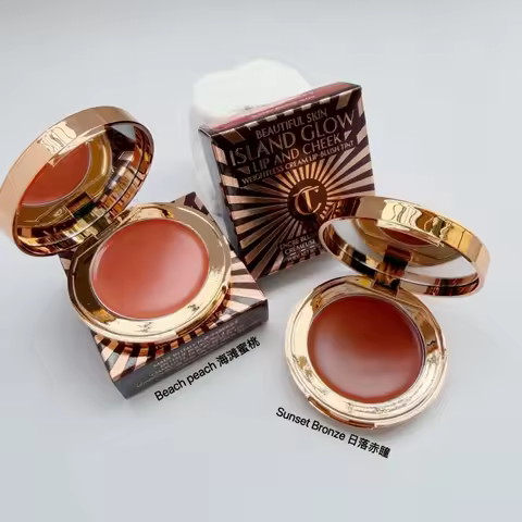 Charlotte Tilbury Liquid Blush Heart Two-tone Blush Pillow Talk Lip and Cheek Glow Unreal Blush Heal