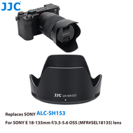 JJC Reversible Lens Hood Shade For Sony E 18-135mm f/3.5-5.6 OSS (MFR#SEL18135) Lens Replaces Sony A