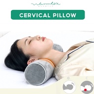 Cervical Neck Roll Memory Foam Pillow Round Neck Pillows Support for Sleeping Bolster Pillow