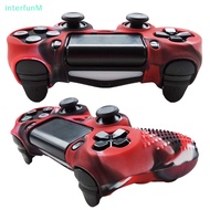 [InterfunM] Camouflage Silicone Rubber Skin Grip Cover Case for PlayStation 4 PS4 Controller [NEW]