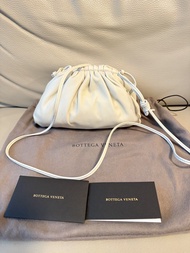 Bottega Veneta BV Mini White Pouch 雲朵包 白色 手袋 斜孭袋 全新 正版