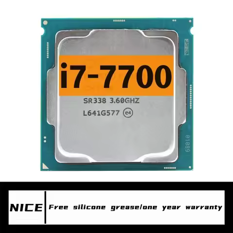 Core i i7-7700 i7 7700 3.6 GHz Quad-Core Eight-Thread CPU Processor 8M 65W LGA 1151