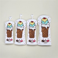 Ice Cream Design Golf Club Driver Fairway Woods Hybrid Ut Putter and Mallet Putter Iron Headcover (4