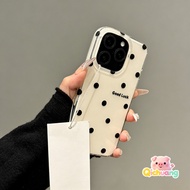 Fresh Simple Polka Dot Phone Case For Realme GT7 GT5 Pro Racing GT Neo 6 7 Turbo SE 2T Flash Master 