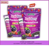 FITGUM Acai Berry Juice with Chia Seeds Drinks