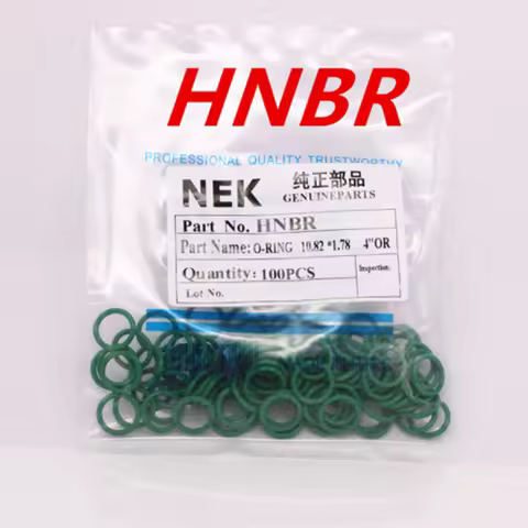 ( 10.82*1.78mm ) #8 R12 HNBR Rubber O-Ring Seal Kit,High Temperature Resistance for Car Air Conditio