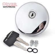 Fuel Gas Tank Cap Cover For Kawasaki VN800 VN1500 VN1600 VN2000 EJ800 EN500 Vulcan 500 800 1500 1600