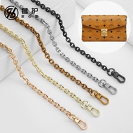 .Suitable For mcm Bag Chain Accessories Strap Replacement Transformation Cross-body Metal Thin Can Buy Separately