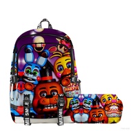 RA Nights At Five Freddy pencil case Backpack for Women Men Student Large Capacity Printing Fashion 