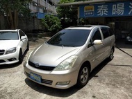 2005 TOYOTA WISH 2.0 G版 里程少 影音導航 7人座 5門掀背 熱門休旅