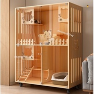 Waterproof Cat Villa With Spacious Interior Comfortable Cat House Cat Condo