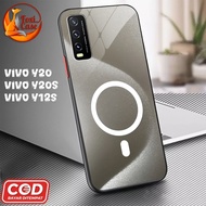 Softcase Vivo Y20 Casing Vivo Y12S Y20S Vivo V2026 V2033 V2042 V2029 V2029 Glossy Case - Shiny Glass