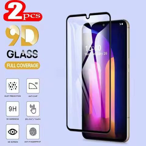 2pcs 9D HD Tempered Glass for LG V60 V50 V40 V35 V30 ThinQ 5G Screen Protector For LG Velvet 5G W31 