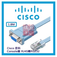 Cisco 1.8M Long RJ45 To RS232 Adapter Cable Console Control 180cm 1.8M