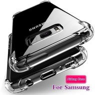 Samsung S23 Ultra S22 S21 S20 Ultra S20 Plus S20 FE S10 5G S10 Plus S10 Lite S10e S9 Plus S8 Plus S7 edge Note 20 Ultra 10 Plus 9 8 10 Lite Clear TPU Case