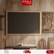 BLACKBOARD CHALK WHITEBOARD - WOODEN FRAME - 70 X 100 CM - KOALA PROJECT