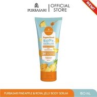 PURBASARI Superfood Body Serum 180ml | Yuzu&Saffron - Watermelon&Moringa - Pineapple&Royal Jelly - S