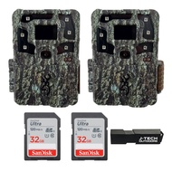 (2) Browning Strike Force Pro X 1080 Trail Game Camera Bundle Includes 32GB Memory Cards and J-TECH 