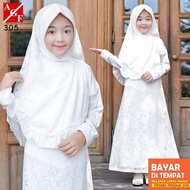 Gamis Putih Anak Perempuan Baju Muslim Baju Umroh Anak Baju Lebaran