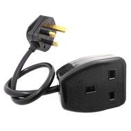 UK 3 Extension Power CordIEC UK Male Plug to Female Outlet Socket HongKong Power Cable Extented(UK P