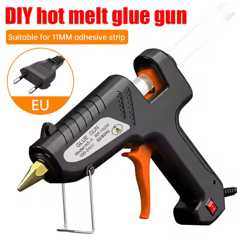 Industrial DIY Electrothermal Glue Gun Heat Temperature Thermo Electric Gun Repair Tools Hot Melt Gl