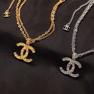 Chanel Fashion Necklace Pendant Style Gold Silver