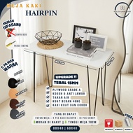 [WILDFURNITURE] HAIRPIN LEGS TABLE 80x40x70 60x40x70/ MINIMALIST STUDY TABLE/ SPACE-SAVING WORK TABL