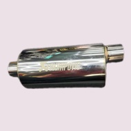 AK S FLOW Sport Muffler Exhaust Good Quality Universal