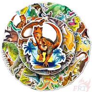 50Pcs/Set ❉ Dinosaur Series 02 Kids Educational Rewards Stickers ❉ DIY Fashion Waterproof Doodle Dec