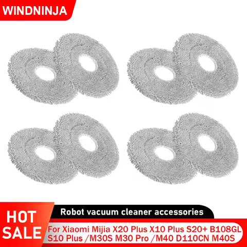 Mop Cloth For Xiaomi X20 Plus X10 Plus /S20+ S10 Plus B108GL /M30S M30 Pro /M40 D110CN M40S OV31CN F