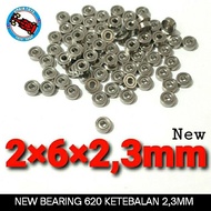 New Tamiya wheel bearing 6mm 620 thin 2x6x2.3mm in regulation (1pcs) / New Thin Tamiya wheel bearing