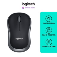 Logitech B175 Wireless Mouse Tanpa Kabel Hitam