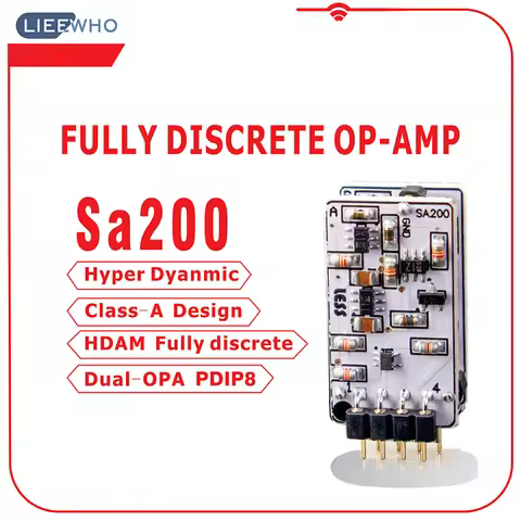 Dual op amp LIEEWHO|SA200 Hi-End Fully Discrete Dual OP-AMP 1PCS/ Upgrade Replace OPA2064/SS3602/MUS