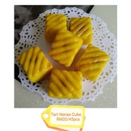 Biskut tart nenas cube