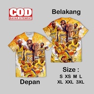 NBA Full Print T-Shirt | Basketball | AOP Band Basketball NBA Star T-Shirt Front Back