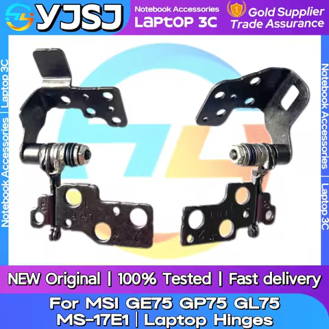 New Original Laptop Notebook Hinges For MSI GE75 GP75 GL75 MS-17E1 LCD Screen Hinge LCD shaft