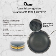 Come on, Hurry Up and Promo - Oxone Fry Pan Stainless Steel Non-StickHONEY Comb